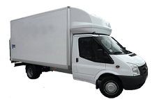 Van Hire Coatbridge - Ford Luton Box Tail Lift - Van hire Coatbridge